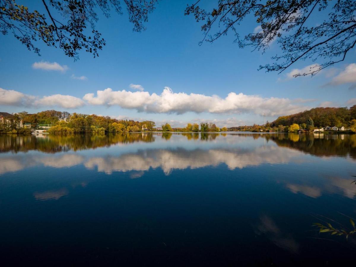 Fewo 2 Ferienwohnung Waren Mueritz - Haus Buchen Am Tiefwarensee - 2 Zi Bagian luar foto
